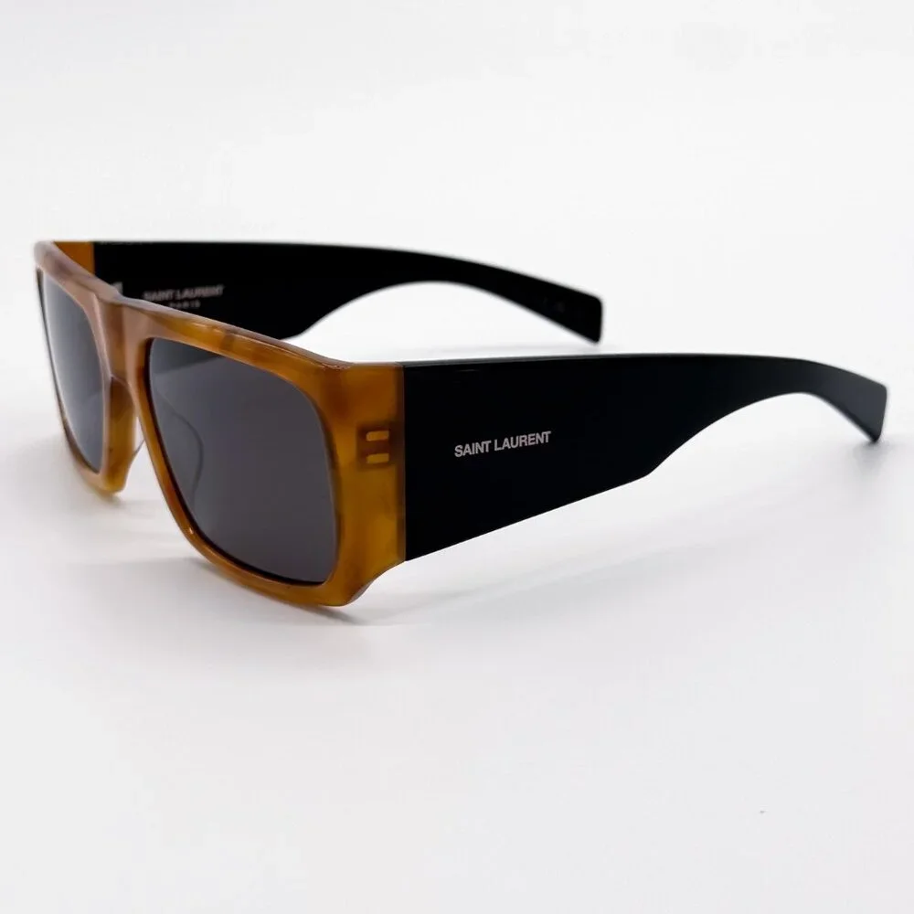 NEW SAINT LAURENT SL635 ACETA 005 SUNGLASSES UNISEX HAVANA SL635 005 SUNGLASSES